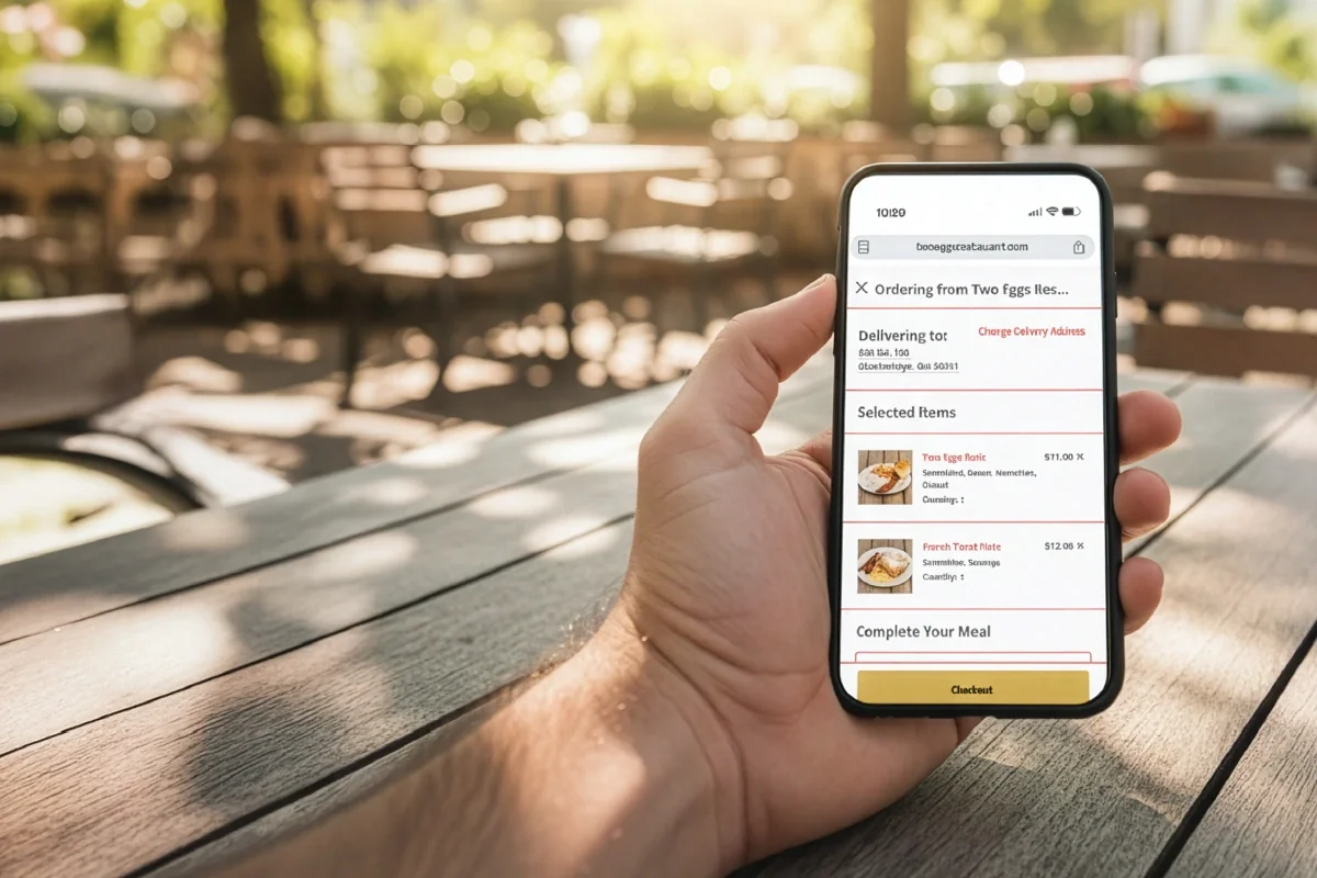 High-quality food photos increase trust