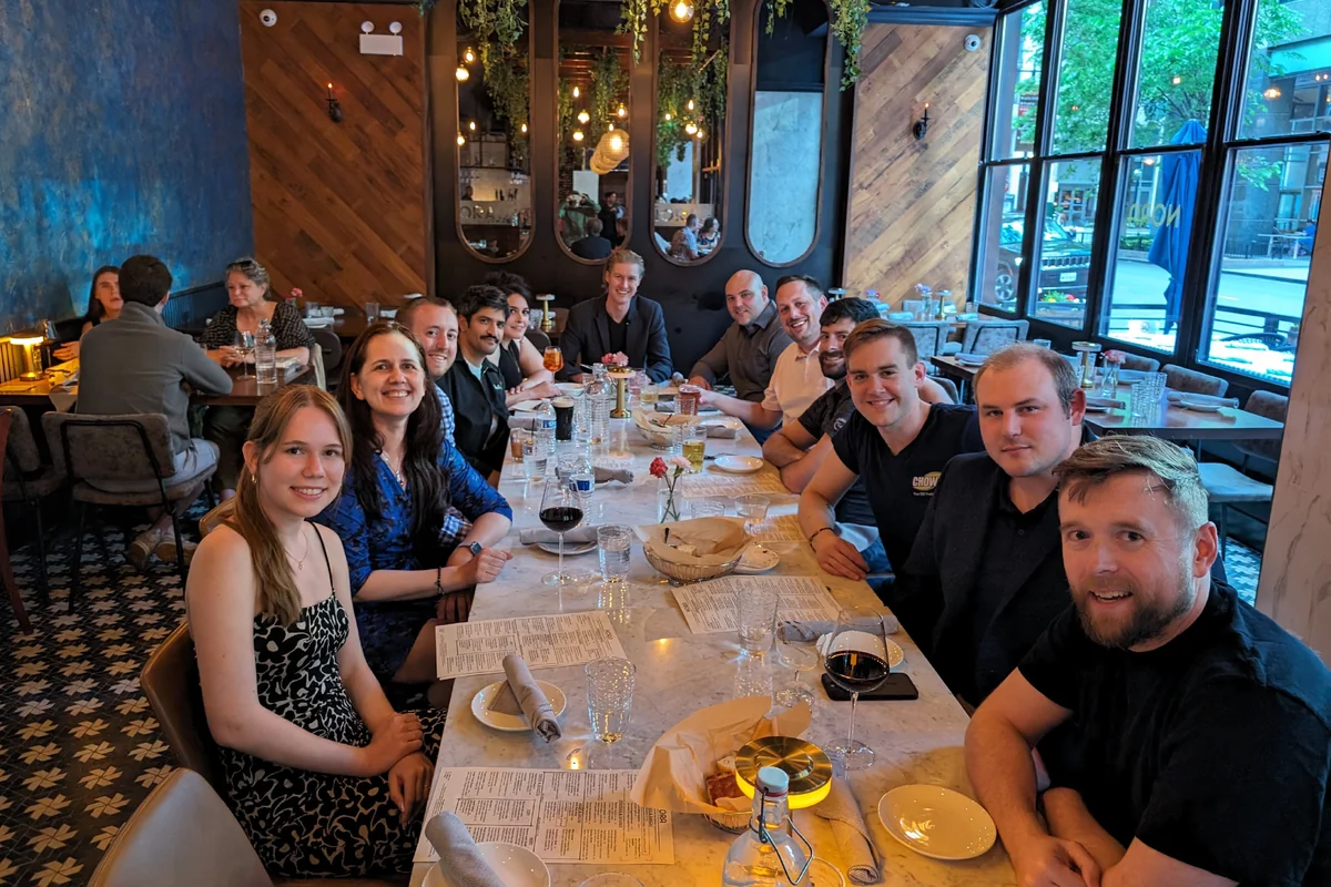 NRA chowly team dinner