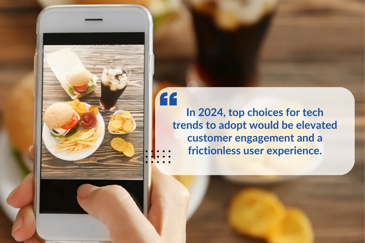 Quote about guest trends in restaurants