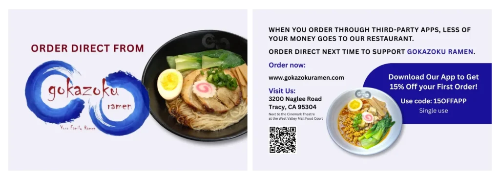 Bag Drop Cards - LP - Gokazoku Ramen