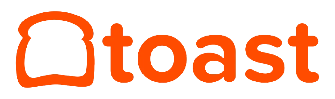 Toast logo in orange