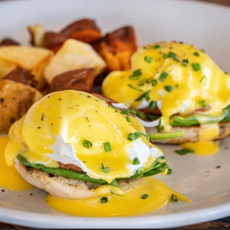 Maggie's eggs benedict