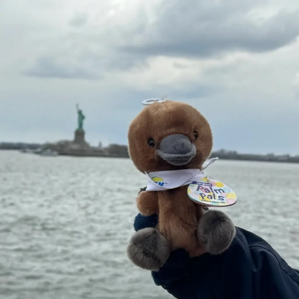 Meet Platty - meeting Lady Liberty