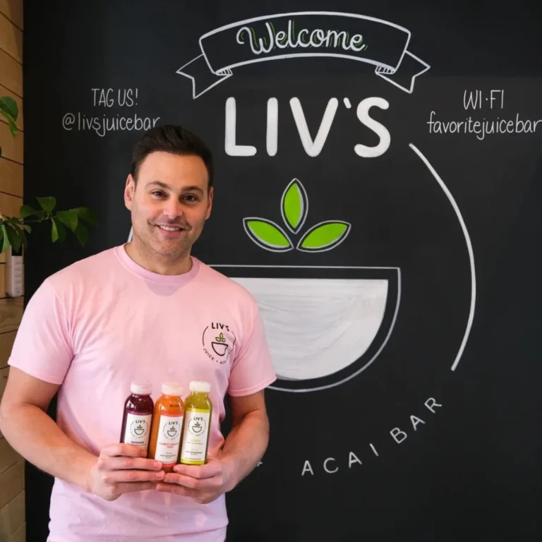 Neil Paris Co-Owner of Liv's Juice & Acai Bar