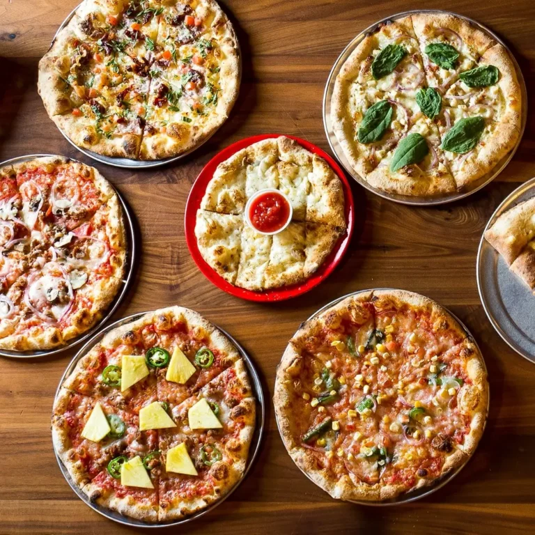 Smokin' Oak Wood-Fired Pizza & Taproom menu offerings