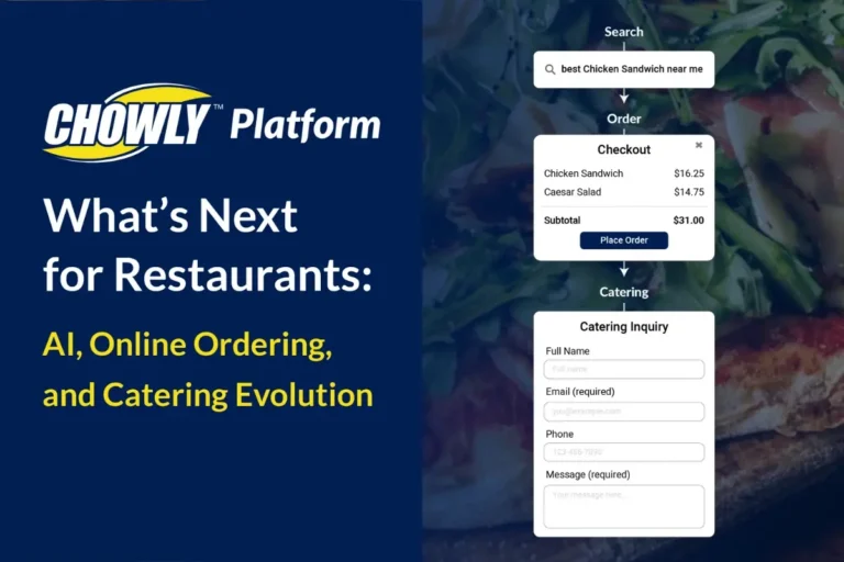 What’s Next for Restaurants AI, Online Ordering, and Catering Evolution - Blog - SS Image