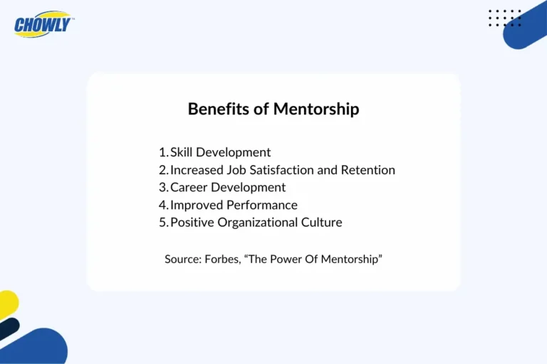 Benefits of mentorship list