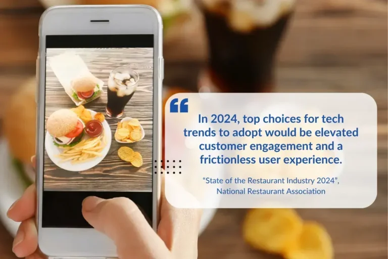 restaurant tech harnessing technology quote visual